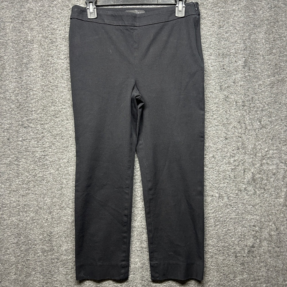 Talbots Chatham Crop Pants Black Size‎ 2 Women's Dress Career Casual